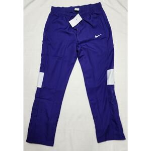 Nike Dri-Fit Womens Purple Track Pants Size LARGE
